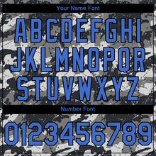 Charger l'image dans la galerie, Custom Camo Powder Blue-Black 3D Nicaragua Nicaraguan Flag Sports Pullover Sweatshirt Salute To Service Hoodie