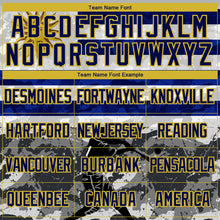 Laden Sie das Bild in den Galerie-Viewer, Custom Camo Navy-Yellow 3D Uruguay Uruguayan Flag Sports Pullover Sweatshirt Salute To Service Hoodie