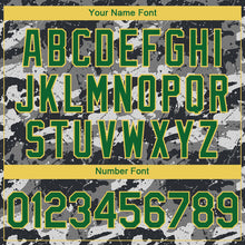 Laden Sie das Bild in den Galerie-Viewer, Custom Camo Yellow-Grass Green 3D Saint Vincent And The Grenadines Flag Sports Pullover Sweatshirt Salute To Service Hoodie