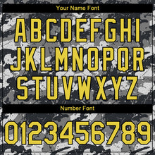 Laden Sie das Bild in den Galerie-Viewer, Custom Camo Yellow-Black 3D Grenada Grenadian Flag Sports Pullover Sweatshirt Salute To Service Hoodie