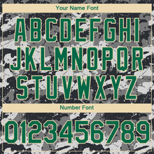 Laden Sie das Bild in den Galerie-Viewer, Custom Camo Kelly Green-Cream 3D Mexico Vintage Mexican Flag Sports Pullover Sweatshirt Salute To Service Hoodie