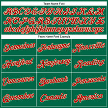 Загрузить изображение в средство просмотра галереи, Custom Stitched Kelly Green Red-Cream Christmas 3D Sports Pullover Sweatshirt Hoodie