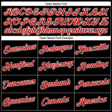 Загрузить изображение в средство просмотра галереи, Custom Stitched Black Red-White Funny Christmas 3D Sports Pullover Sweatshirt Hoodie