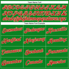 Загрузить изображение в средство просмотра галереи, Custom Stitched Grass Green Red-Cream Funny Christmas 3D Sports Pullover Sweatshirt Hoodie