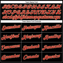 Загрузить изображение в средство просмотра галереи, Custom Stitched Black Red-Cream Funny Christmas 3D Sports Pullover Sweatshirt Hoodie