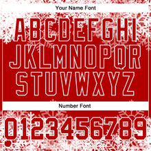 Загрузить изображение в средство просмотра галереи, Custom Stitched Red White Christmas Snowflakes 3D Sports Pullover Sweatshirt Hoodie
