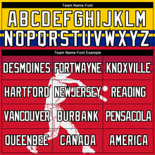 Load image into Gallery viewer, Custom Red Gold Royal-Black 3D Venezuela Venezuelan Flag Sports Pullover Sweatshirt Hoodie