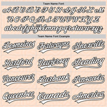 Загрузить изображение в средство просмотра галереи, Custom Light Pink White-Black 3D Pattern Design Black History Month Authentic Baseball Jersey