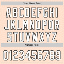 Загрузить изображение в средство просмотра галереи, Custom Light Pink White-Black 3D Pattern Design Black History Month Authentic Baseball Jersey