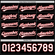 Загрузить изображение в средство просмотра галереи, Custom Black White-Red 3D Love Heart Valentine's Day Authentic Baseball Jersey