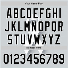 Загрузить изображение в средство просмотра галереи, Custom Gray Black White 3D Lung Cancer Ribbon Authentic Baseball Jersey