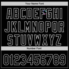 Laden Sie das Bild in den Galerie-Viewer, Custom Black White 3D Thyroid Cancer Ribbon Authentic Baseball Jersey