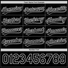 Charger l'image dans la galerie, Custom Black Kelly Green-Red 3D Funny Christmas Authentic Baseball Jersey