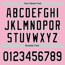 Загрузить изображение в средство просмотра галереи, Custom Light Pink Black-White 3D Love Heart Valentine's Day Authentic Baseball Jersey