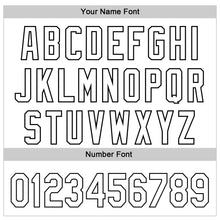 Загрузить изображение в средство просмотра галереи, Custom White Black 3D Love Valentine's Day Authentic Baseball Jersey