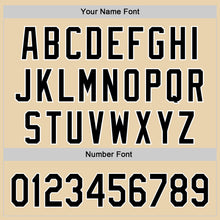 Загрузить изображение в средство просмотра галереи, Custom City Cream Black-White 3D Love Valentine's Day Authentic Baseball Jersey