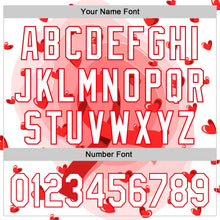 Загрузить изображение в средство просмотра галереи, Custom White Fire Red 3D Blood Cancer Ribbon Authentic Baseball Jersey