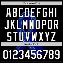 Загрузить изображение в средство просмотра галереи, Custom Black White-Royal 3D Colorectal Cancer Ribbon Authentic Baseball Jersey