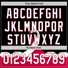 Загрузить изображение в средство просмотра галереи, Custom Black White-Crimson 3D Head And Neck Cancer Ribbon Authentic Baseball Jersey