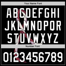 Загрузить изображение в средство просмотра галереи, Custom Black White-Burgund 3D Head And Neck Cancer Ribbon Authentic Baseball Jersey