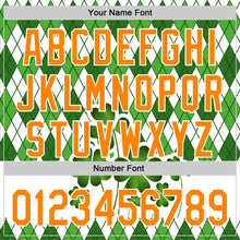 Charger l'image dans la galerie, Custom White Bay Orange-Green 3D St. Patrick's Day Shamrock Authentic Baseball Jersey
