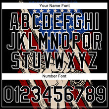 Laden Sie das Bild in den Galerie-Viewer, Custom Black White 3D Pattern Design American Flag Tool Wrench Labor Day Performance T-Shirt