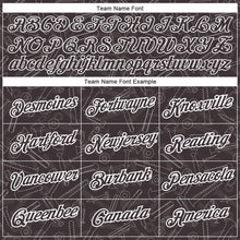 Загрузить изображение в средство просмотра галереи, Custom Brown White 3D Pattern Design Tool Screw Labor Day Performance T-Shirt
