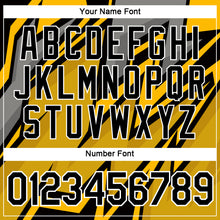 Laden Sie das Bild in den Galerie-Viewer, Custom Gold Black-White 3D Esports Performance T-Shirt