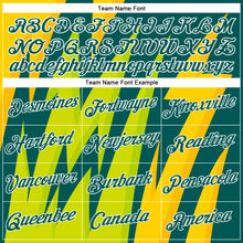 Загрузить изображение в средство просмотра галереи, Custom Midnight Green White 3D Esports Performance T-Shirt