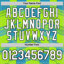 Laden Sie das Bild in den Galerie-Viewer, Custom Panther Blue Neon Green-Black 3D Esports Performance T-Shirt