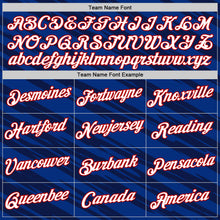 Laden Sie das Bild in den Galerie-Viewer, Custom Navy Royal-Red 3D Esports Performance T-Shirt