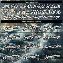 Laden Sie das Bild in den Galerie-Viewer, Custom Navy White-Black 3D Pattern Design Sailing Ship Columbus Day Performance T-Shirt