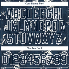 Laden Sie das Bild in den Galerie-Viewer, Custom Navy White 3D Pattern Design Sailing Ship Wheel Compass Columbus Day Performance T-Shirt