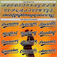 Laden Sie das Bild in den Galerie-Viewer, Custom Old Gold Black-White 3D Pattern Design Father's Day Family Love Authentic Baseball Jersey