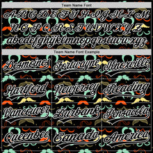 Laden Sie das Bild in den Galerie-Viewer, Custom Black White 3D Pattern Design Father's Day Mustache Authentic Baseball Jersey