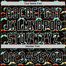 Laden Sie das Bild in den Galerie-Viewer, Custom Black White 3D Pattern Design Father's Day Mustache Authentic Baseball Jersey