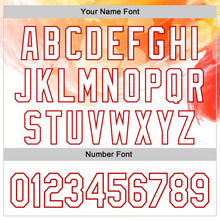 Laden Sie das Bild in den Galerie-Viewer, Custom White Red 3D Pattern Design Mother's Day Family Love Authentic Baseball Jersey