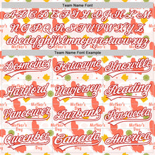 Laden Sie das Bild in den Galerie-Viewer, Custom White Red 3D Pattern Design Mother's Day Love Authentic Baseball Jersey