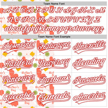Laden Sie das Bild in den Galerie-Viewer, Custom White Red 3D Pattern Design Mother's Day Love Authentic Baseball Jersey