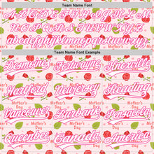 Laden Sie das Bild in den Galerie-Viewer, Custom Light Pink White-Pink 3D Pattern Design Mother's Day Flower Authentic Baseball Jersey