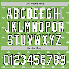 Load image into Gallery viewer, Custom Green White-Black 3D Hawaii Fruit Lemon Authentic Baseball Jersey