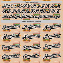 Load image into Gallery viewer, Custom Vegas Gold Black-White 3D Pattern Design Foodie Fast Food Burger Authentic Baseball Jersey