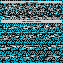 Laden Sie das Bild in den Galerie-Viewer, Custom Black Lakes Blue-White 3D Esports Performance T-Shirt