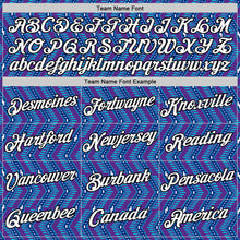 Load image into Gallery viewer, Custom Purple Royal-Lakes Blue 3D Esports Performance T-Shirt