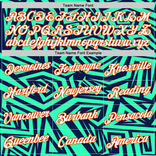 Laden Sie das Bild in den Galerie-Viewer, Custom Navy Pea Green-Orange 3D Esports Performance T-Shirt