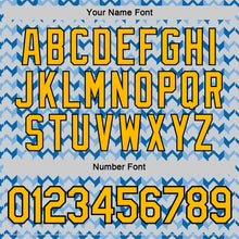 Laden Sie das Bild in den Galerie-Viewer, Custom Silver Gold Blue-Black 3D Esports Performance T-Shirt