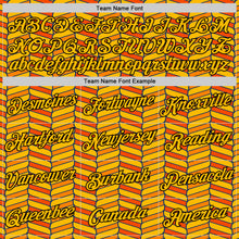 Laden Sie das Bild in den Galerie-Viewer, Custom Gold Orange US Navy Blue-Black 3D Esports Performance T-Shirt