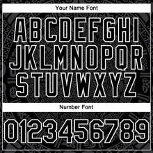 Загрузить изображение в средство просмотра галереи, Custom Black Gray-White 3D Mexico Authentic Baseball Jersey