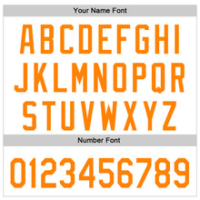 Load image into Gallery viewer, Custom White Bay Orange 3D Pattern Design Patriotic American Symbol Grand Canyon And Colorado River Authentic Baseball Jersey