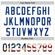 Load image into Gallery viewer, Custom White Vintage USA Flag-Royal 3D Patriotic Statue of Liberty Authentic Baseball Jersey